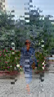 Düğmeli Midi Elbise