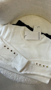 Dilvin Kolu Droplu Triko