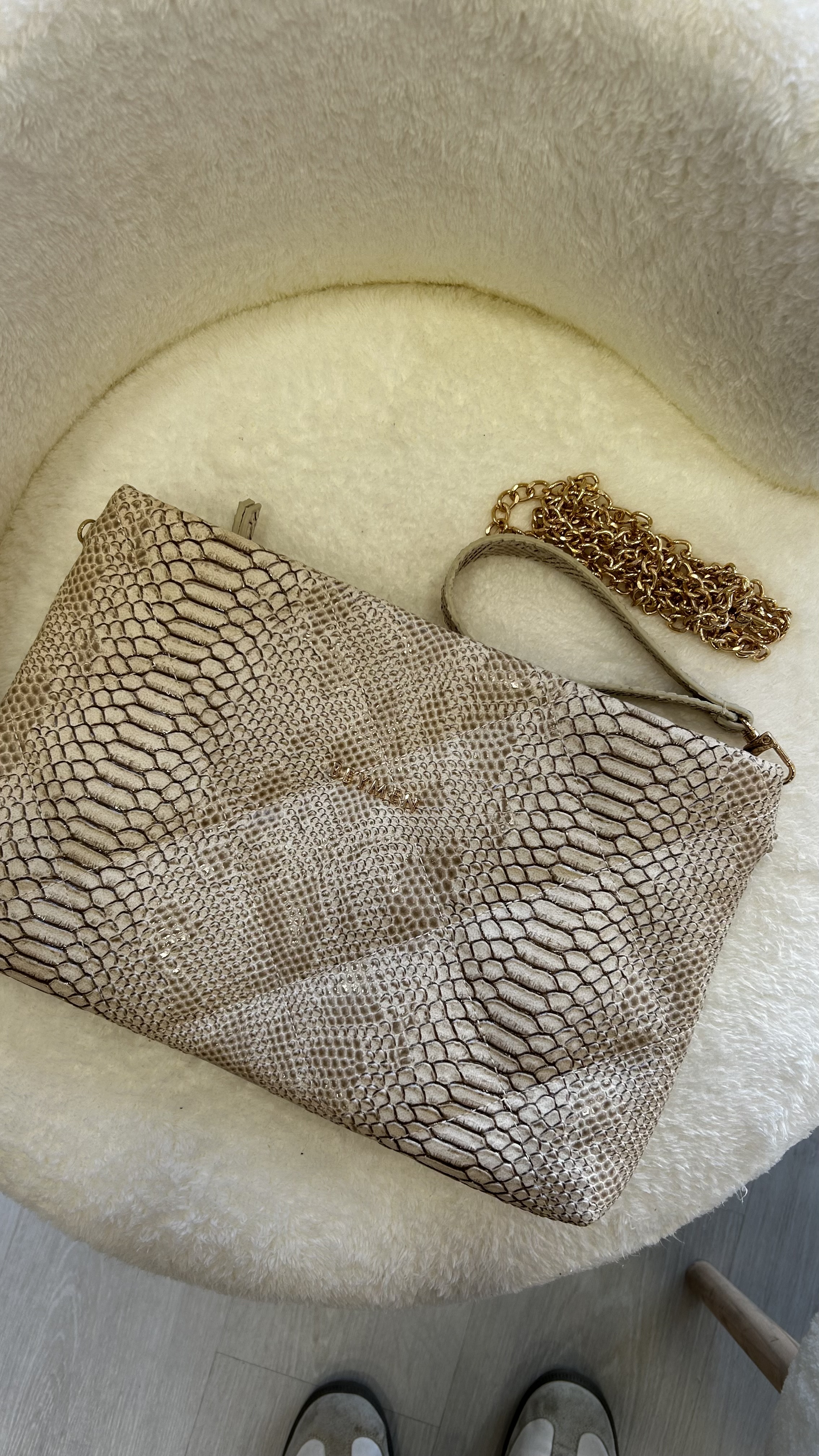 İthal Bymn Clutch Çanta