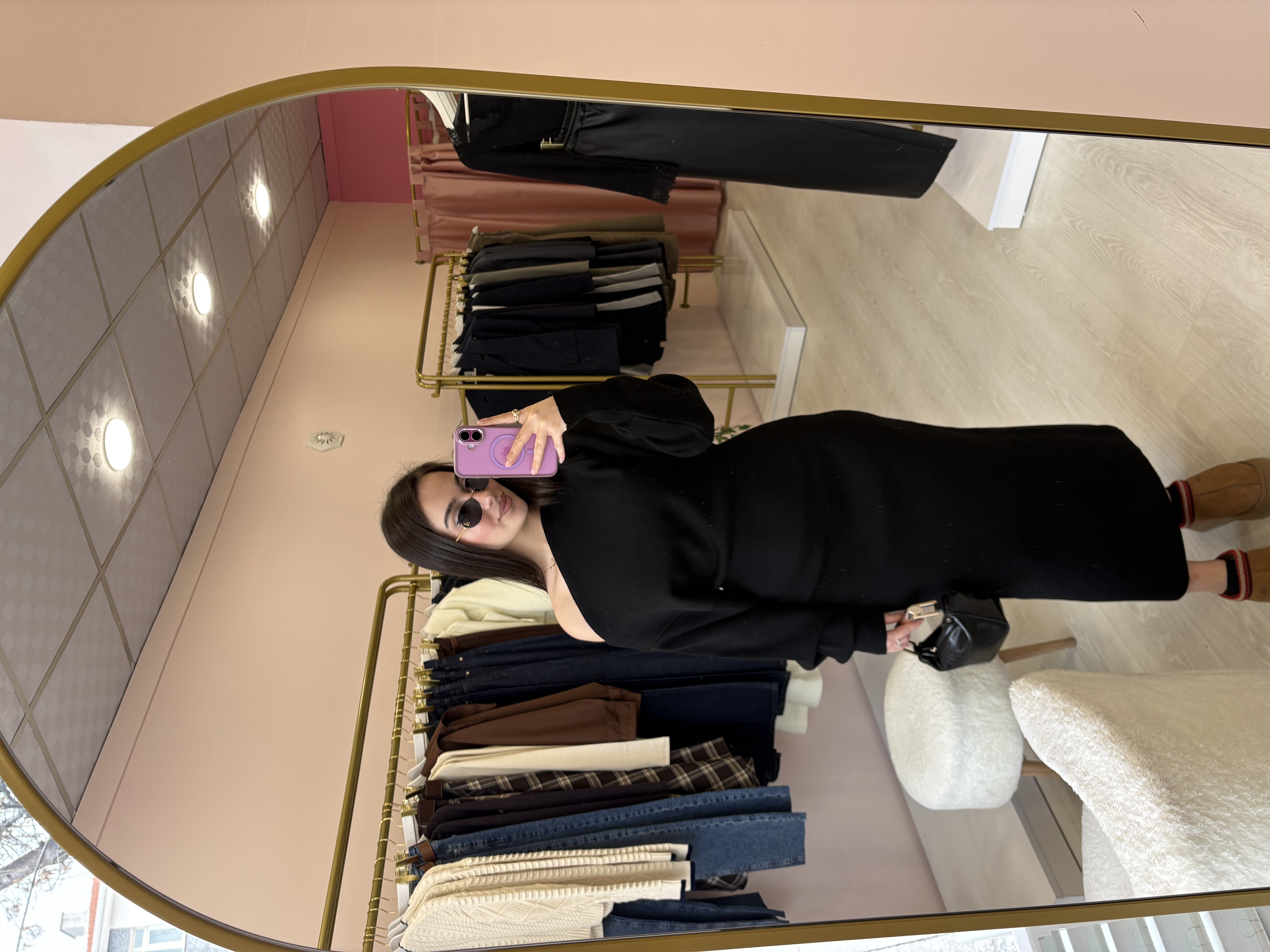 Midi Düşük Omuz Elbise