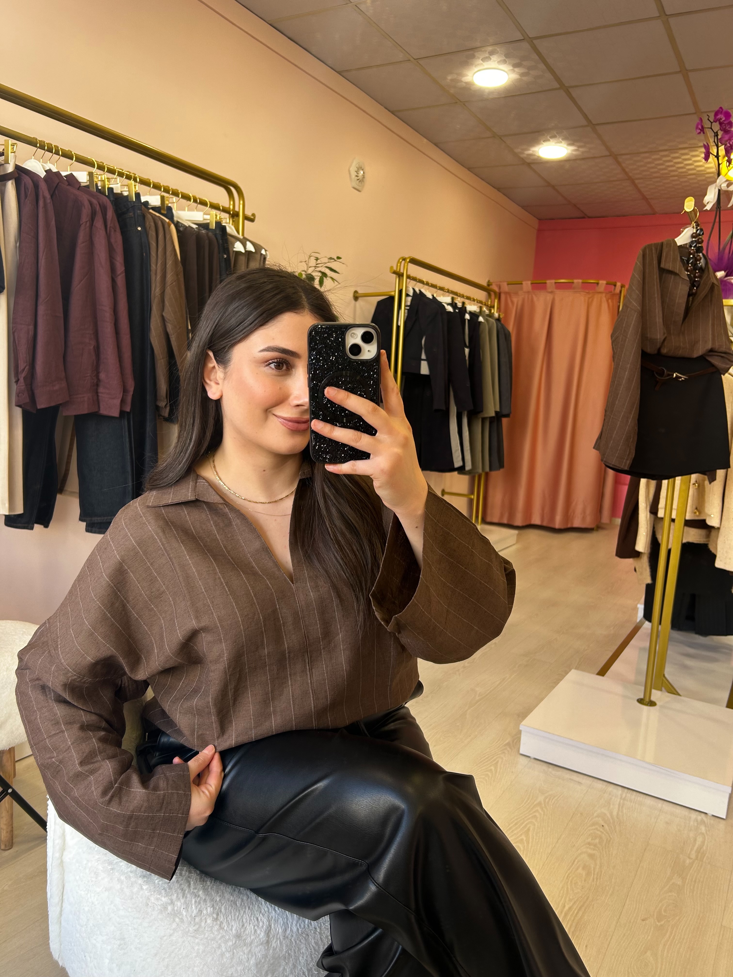 Keten Massimo Gömlek