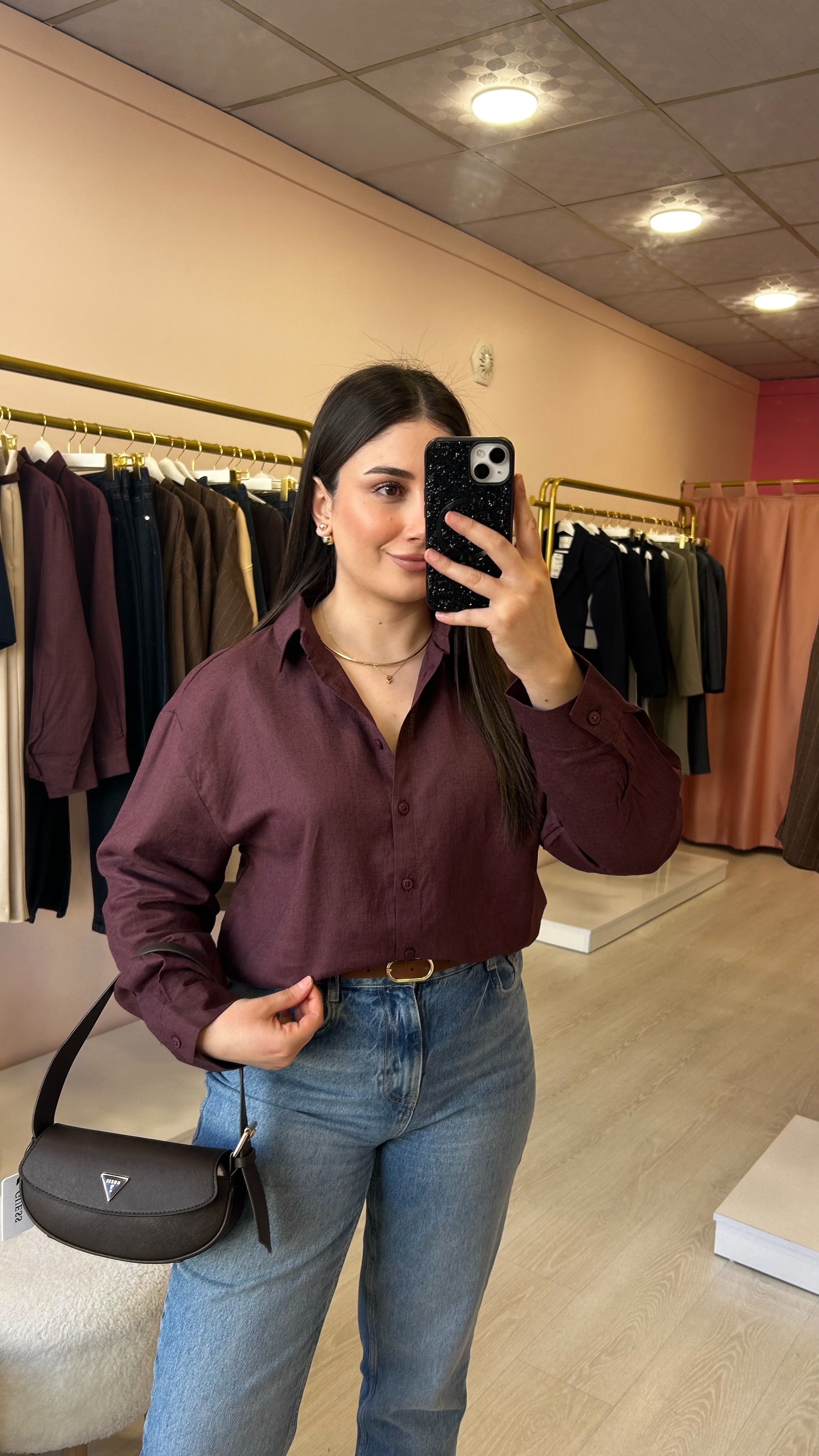 Massimo Keten Gömlek