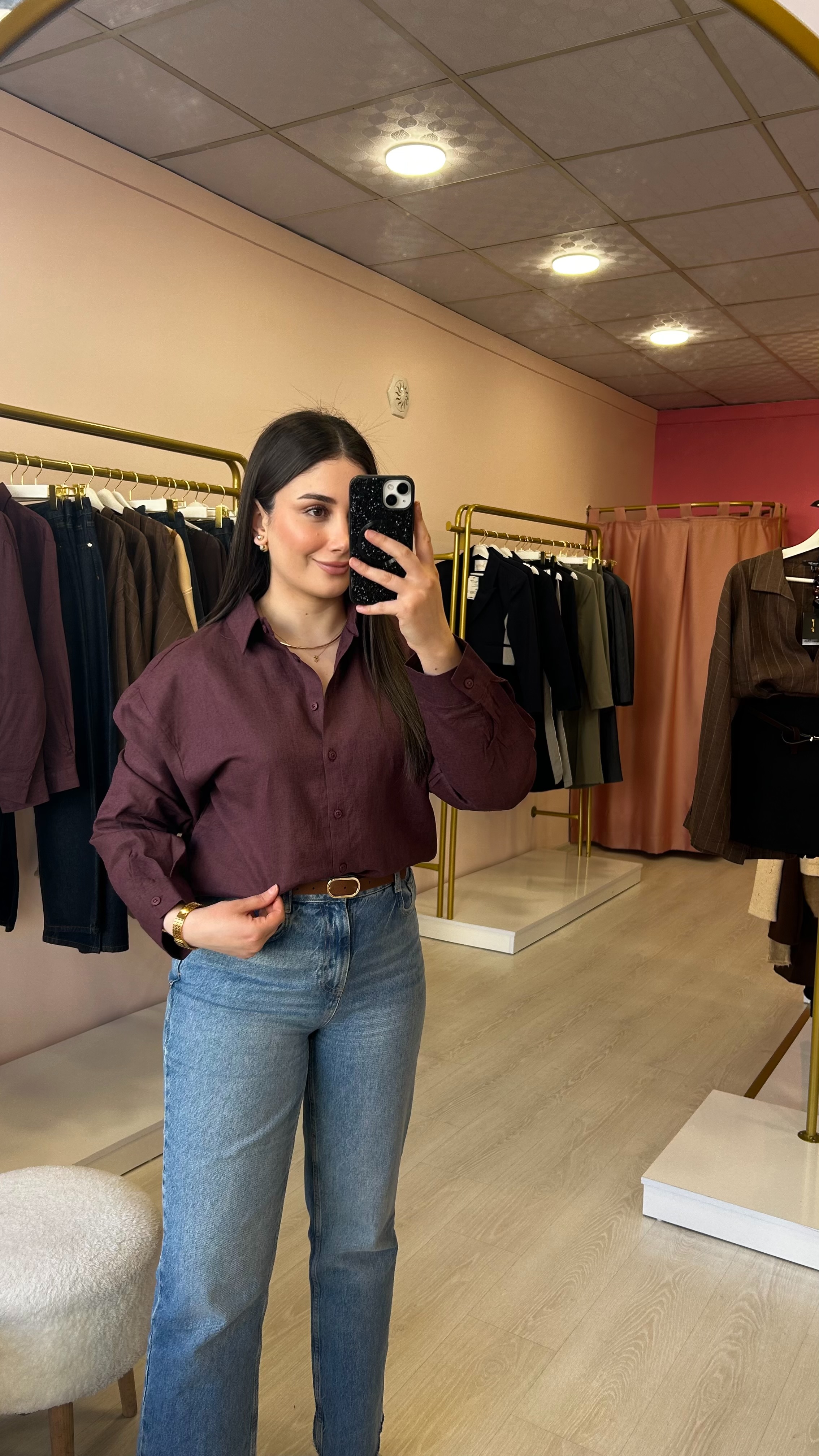 Massimo Keten Gömlek