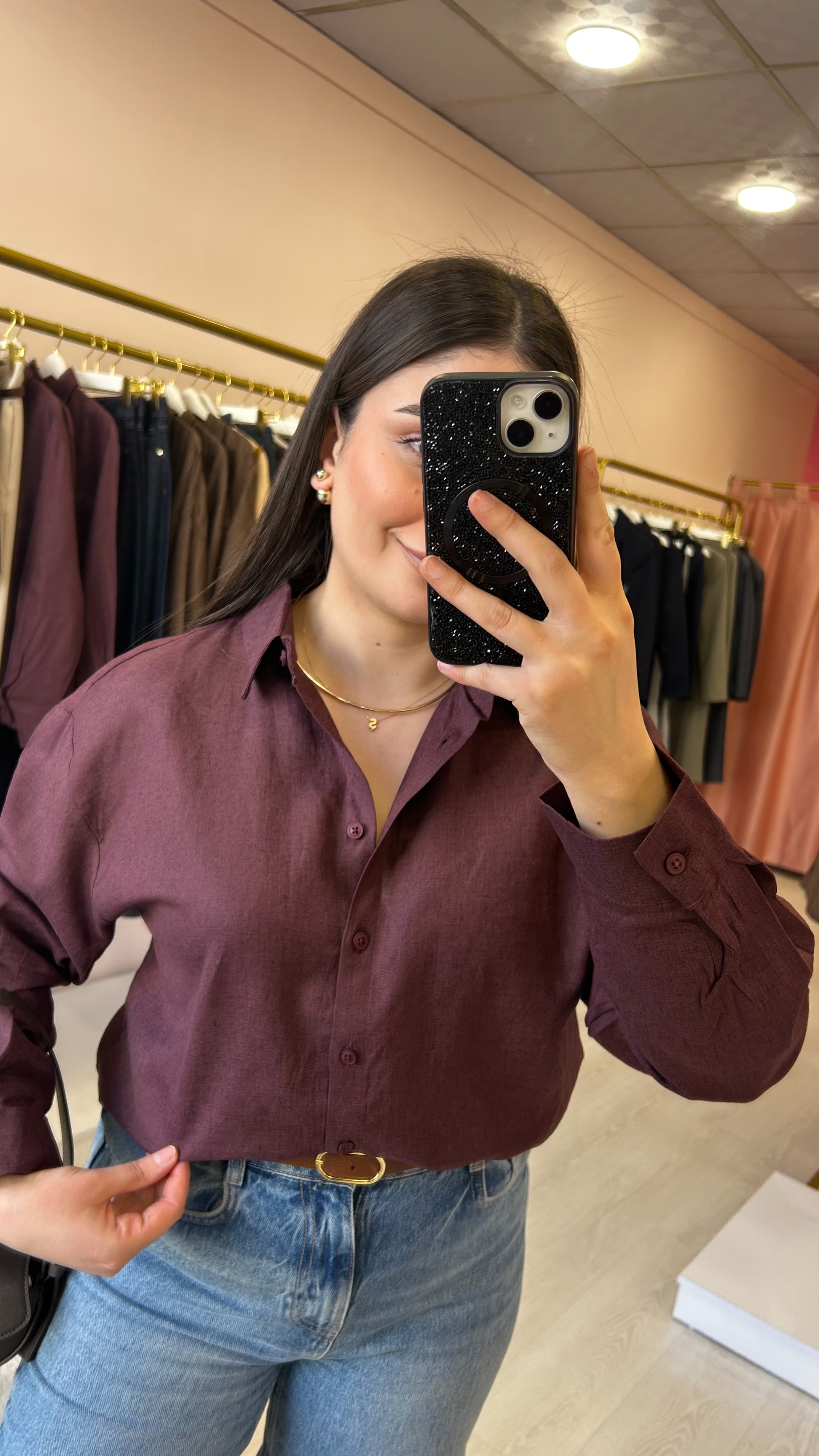 Massimo Keten Gömlek