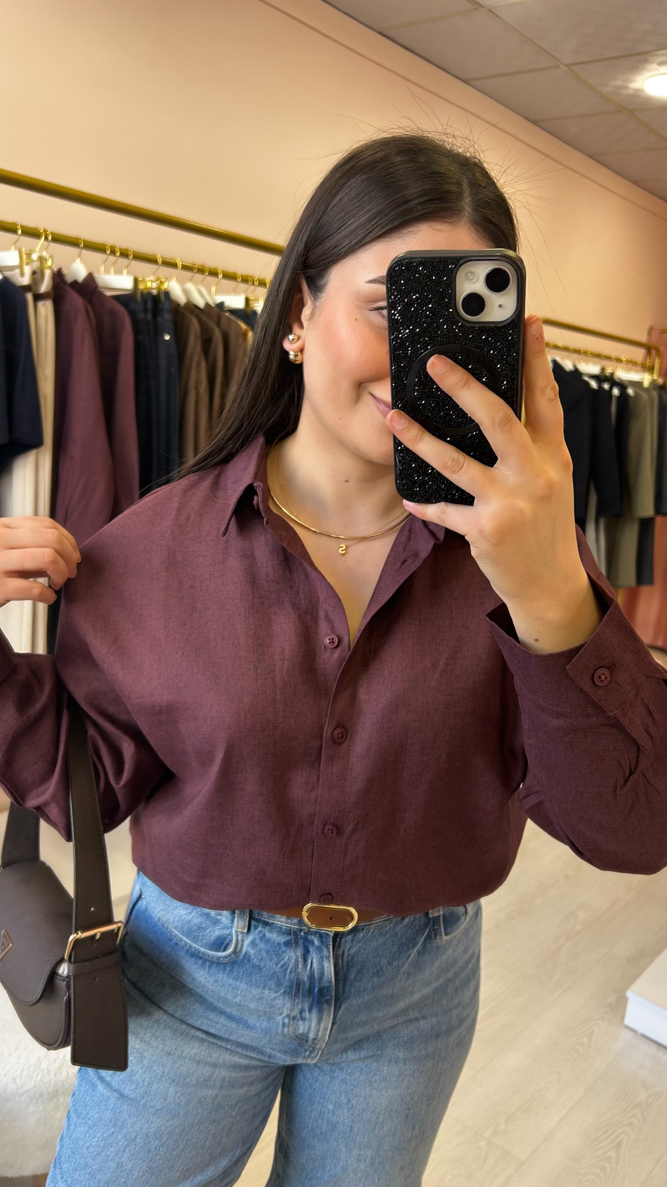 Massimo Keten Gömlek