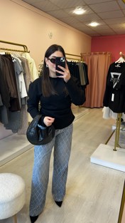 Dilvin Belden Oturmalı Üst