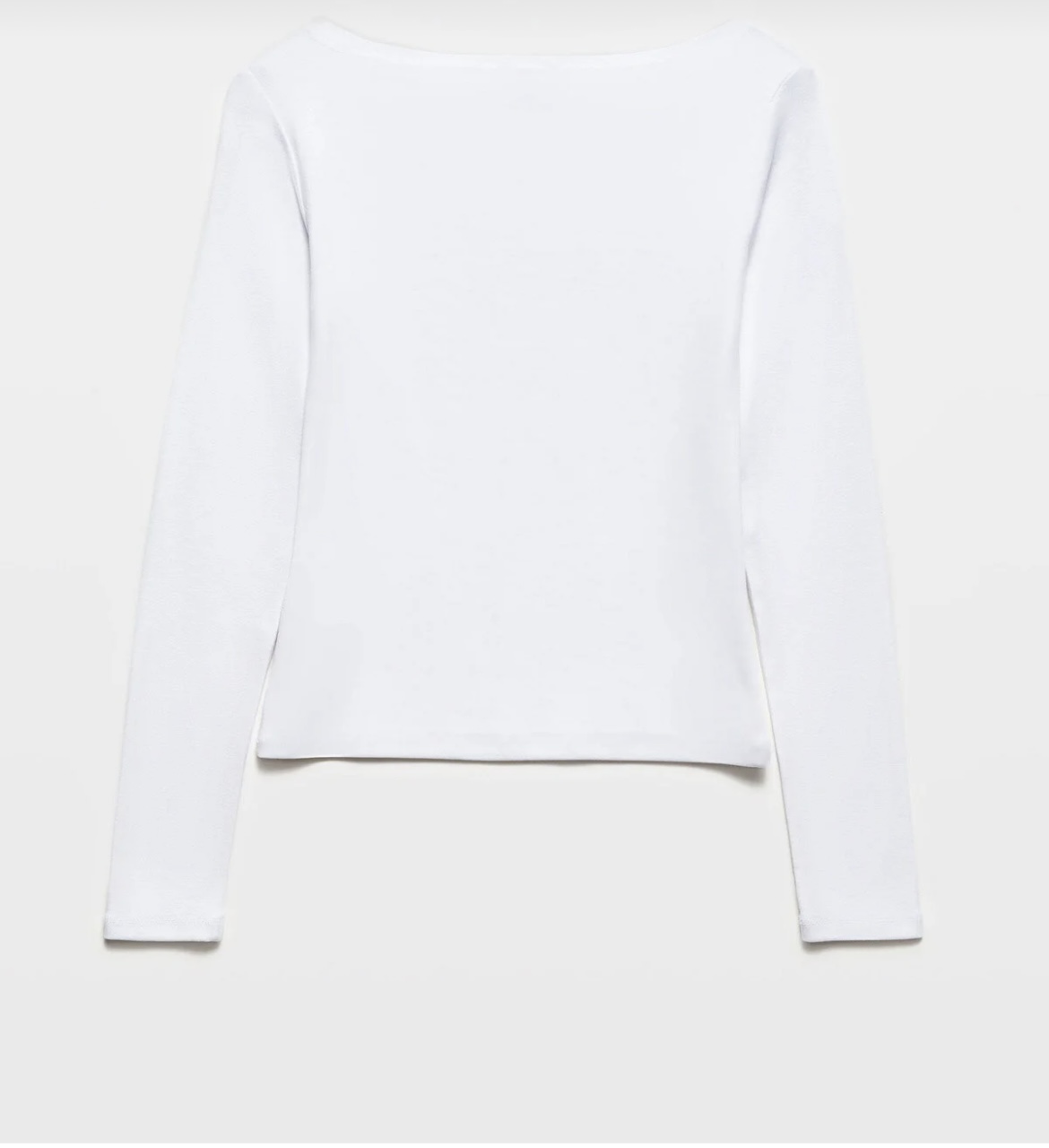 Kayık Yaka Uzun Kollu Body