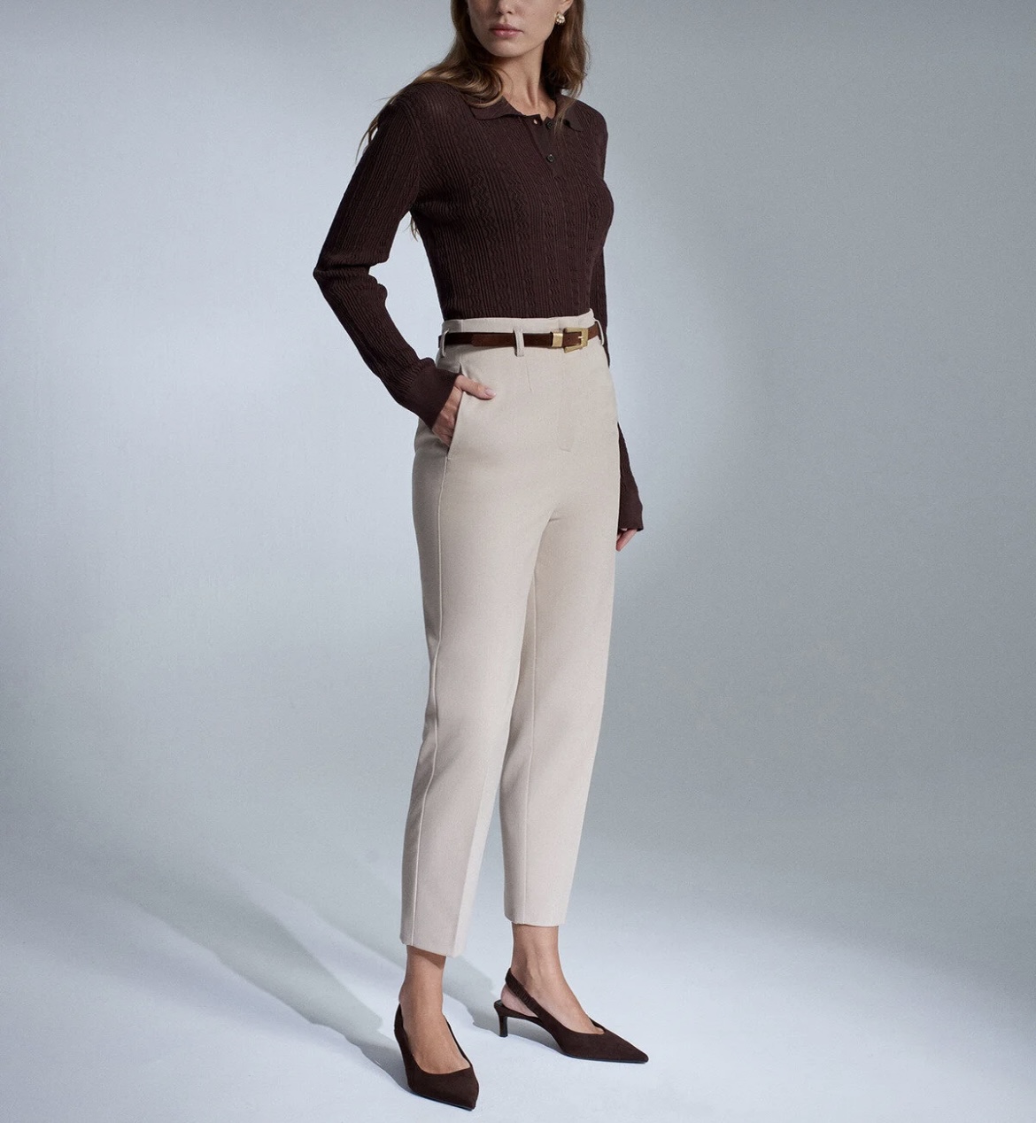 Dilvin Kemerli Pantolon 