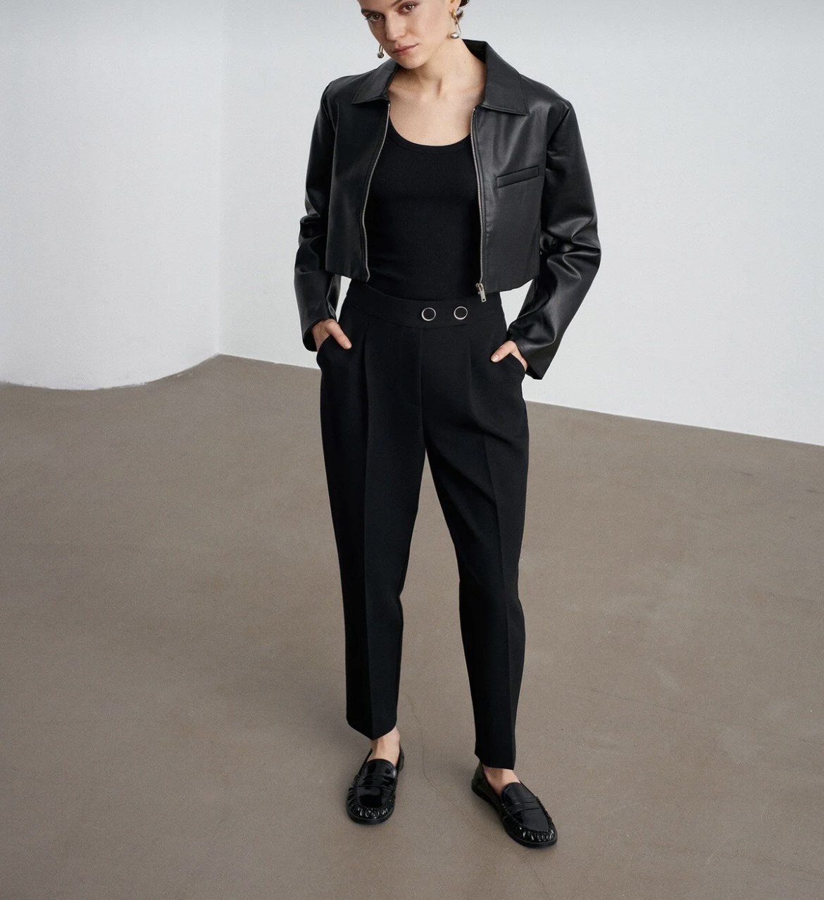 Dilvin Düğmeli pantolon 