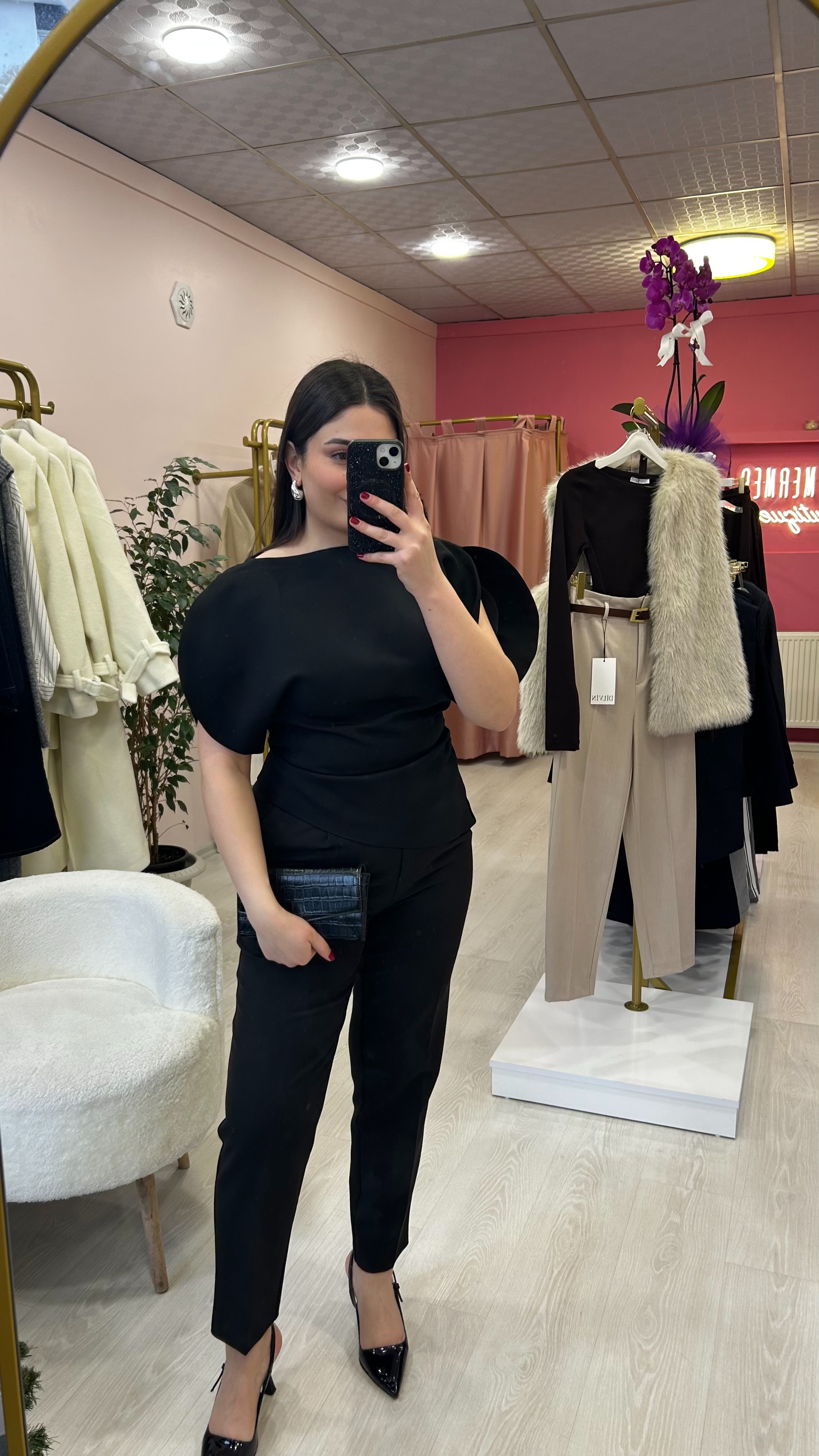 Zr Model Geniş Kollu Bluz